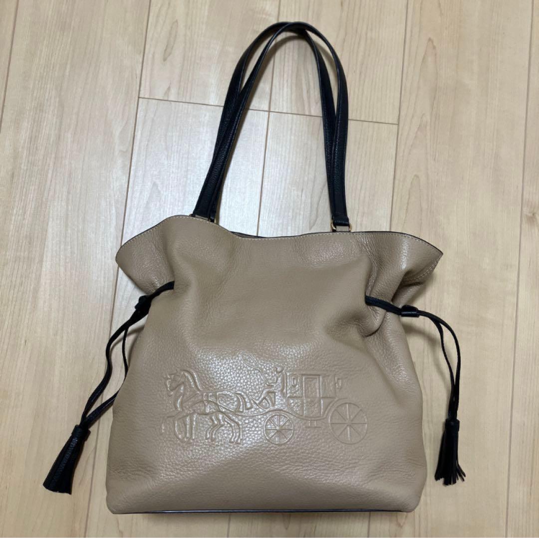 COACH コーチ　ホースアンドキャリッジ　アンディ　トートバッグ　肩がけ　A4