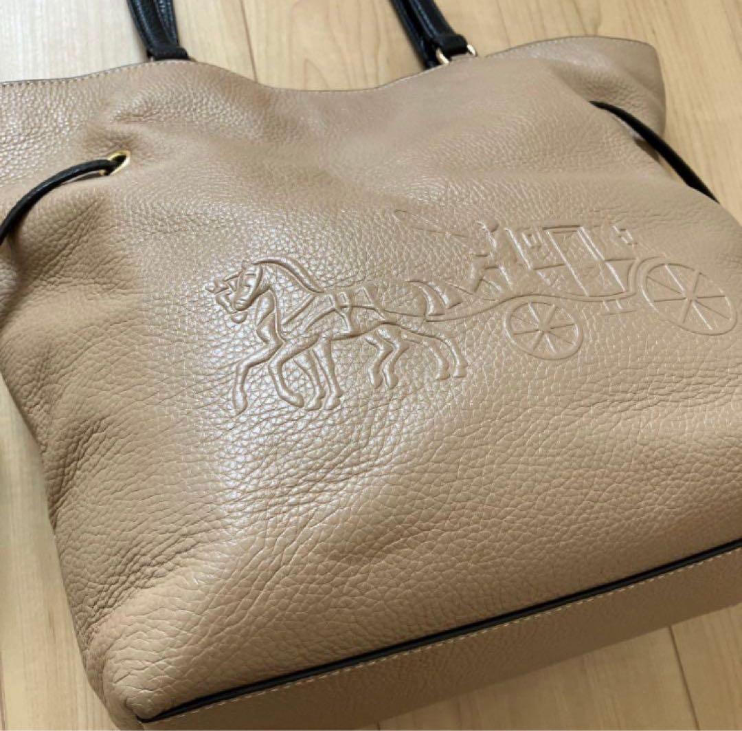COACH コーチ　ホースアンドキャリッジ　アンディ　トートバッグ　肩がけ　A4