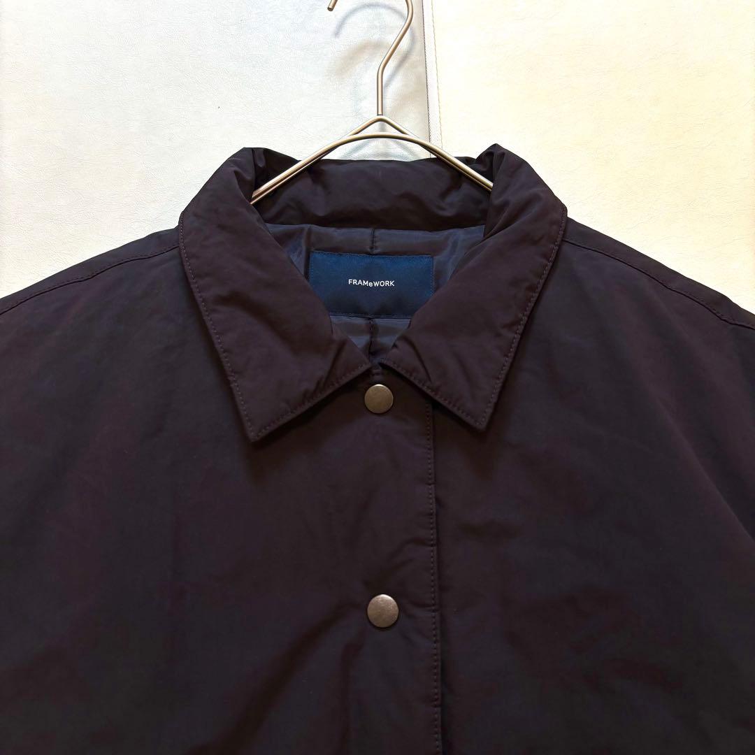 【美品】FRAMeWORKフレームワーク　撥水防風ポンチョコート