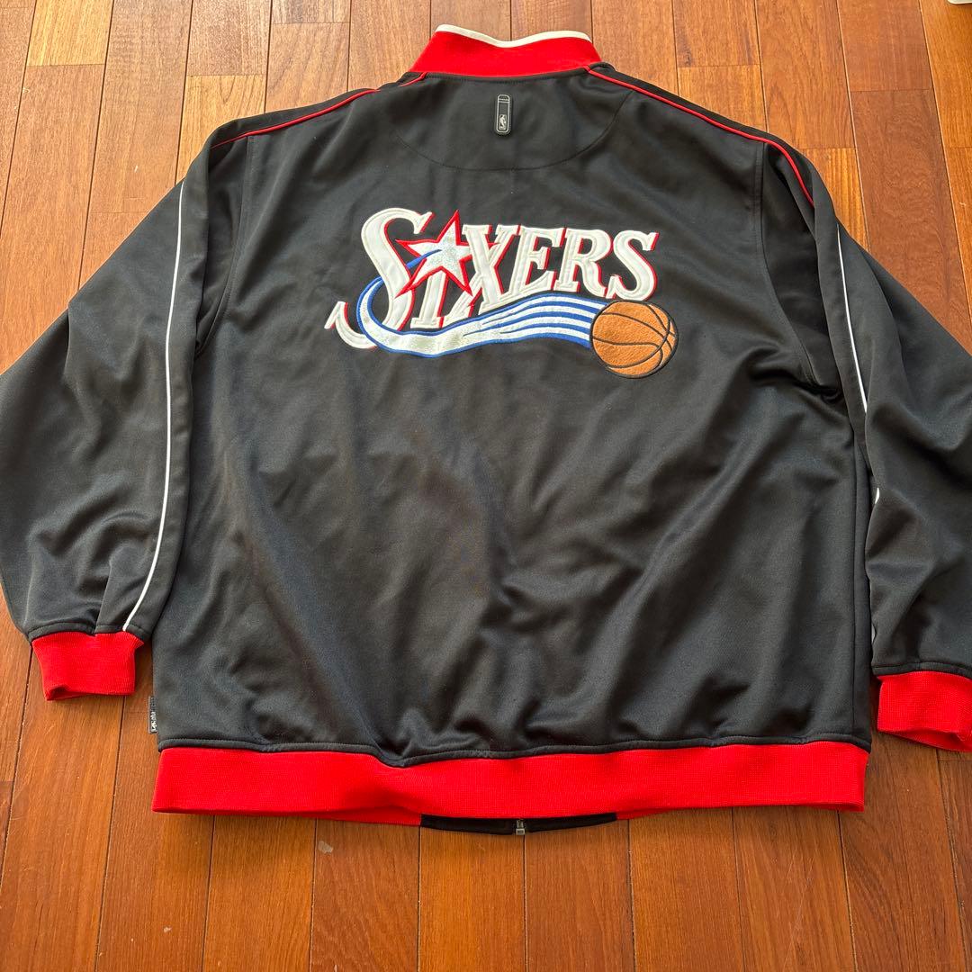 NBAsixers ジャージReebokウェアジャケ76ersシクサーズ 76