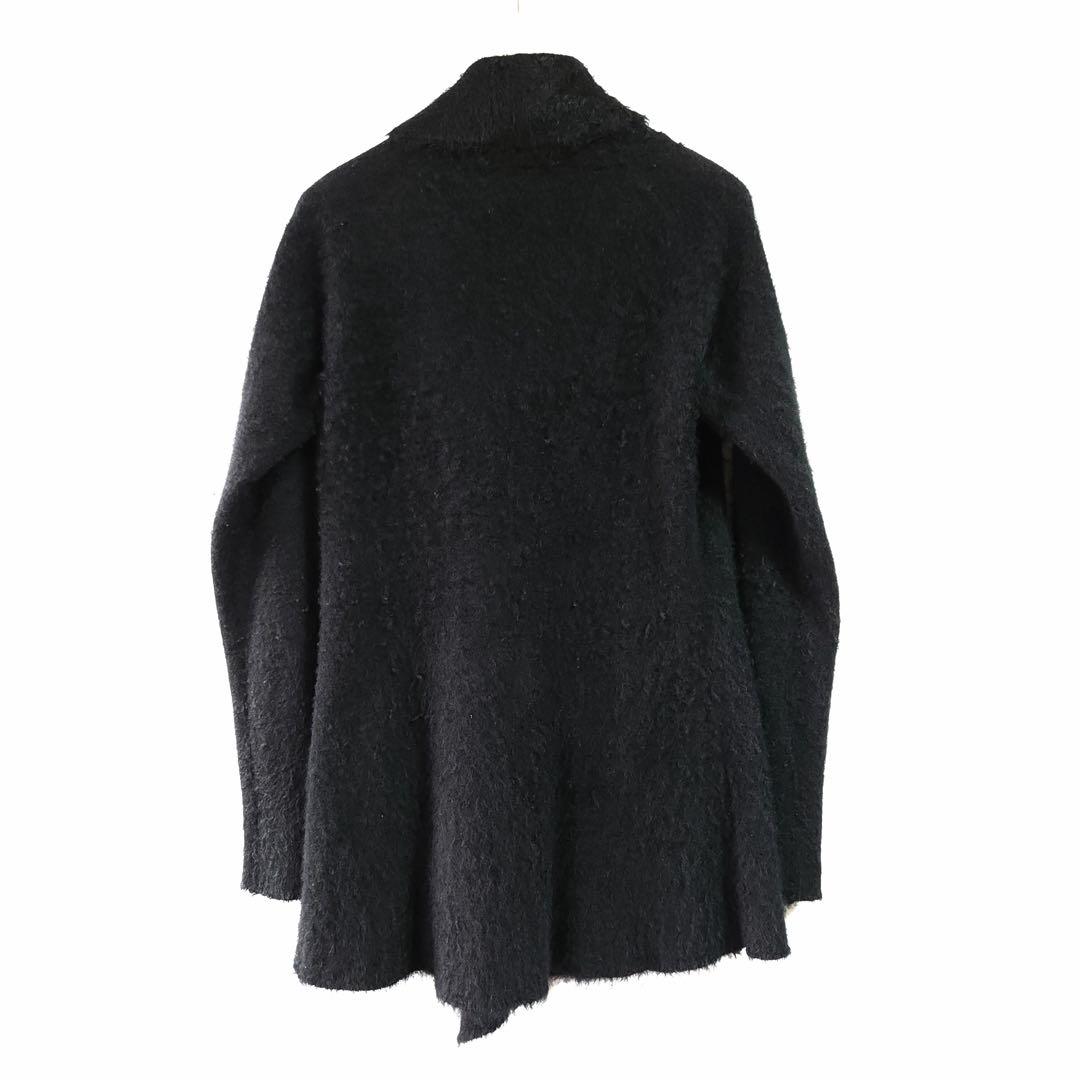 10aw ISSEY MIYAKE ショールカラーカシミヤジャケット ブラック