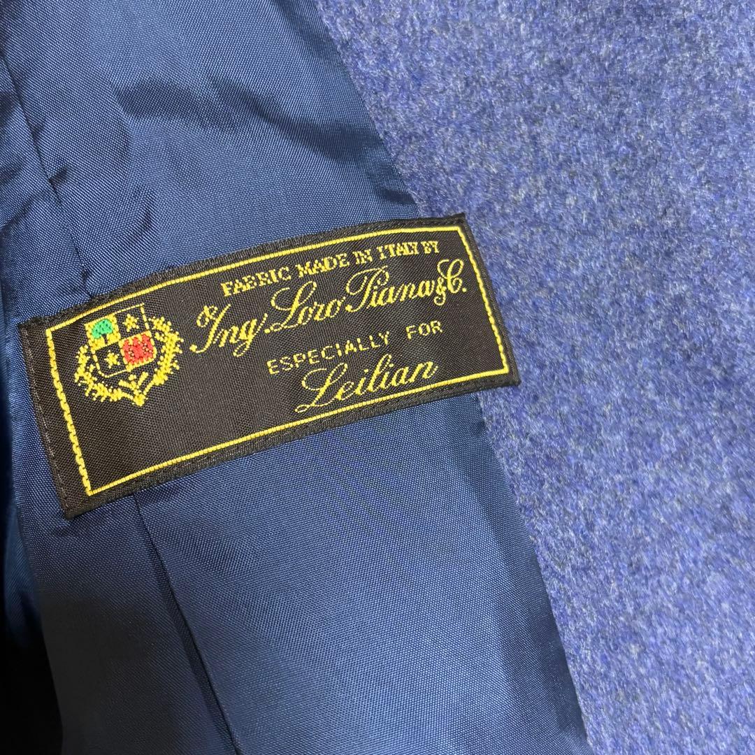 美品　レリアン　ロロピアーナ　カシミヤ100% テーラードジャケット　XL