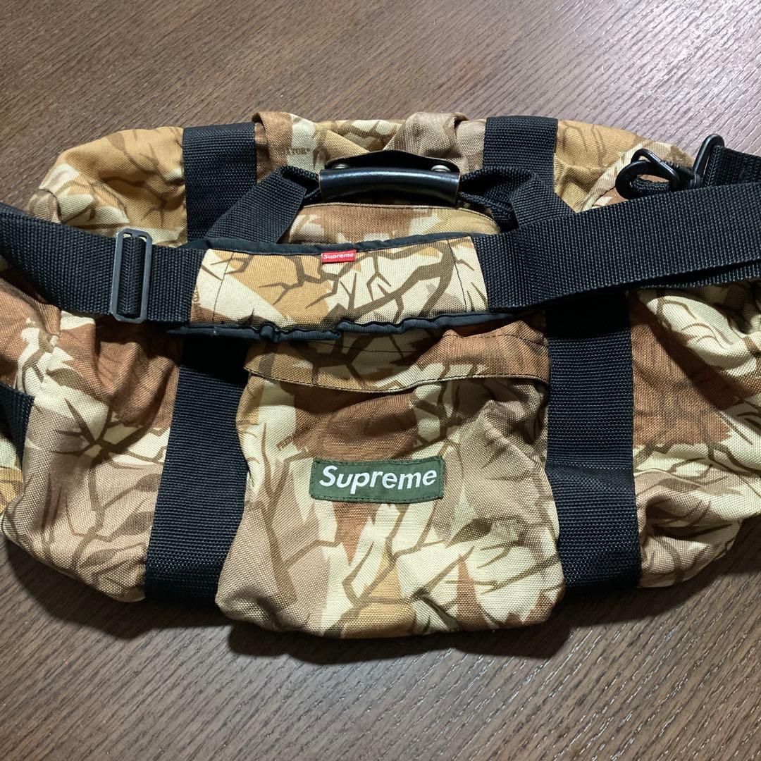 Supreme カモフラージュ ドラムバッグ　90年代