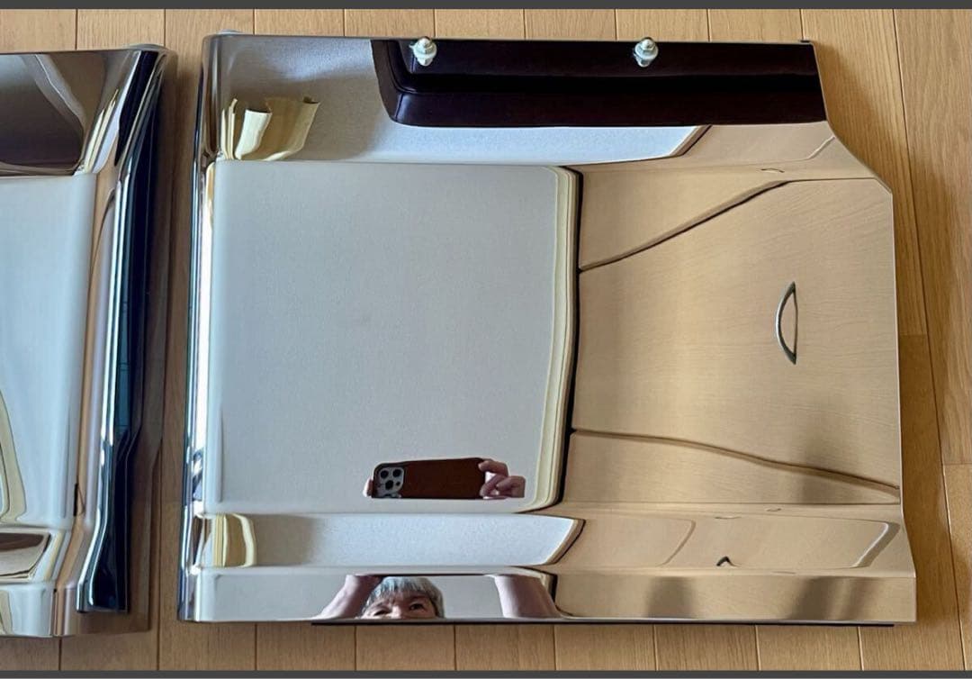 イスズ ファイブスターギガ 純正 メッキ リアフェンダー ISUZU ギガ