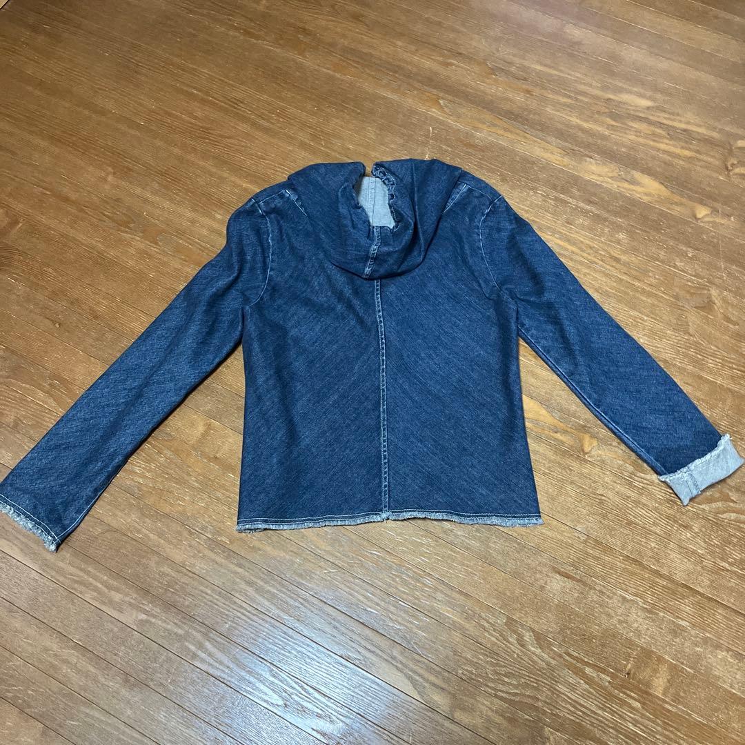 アルベロベロ　フード付きデニムジャケット