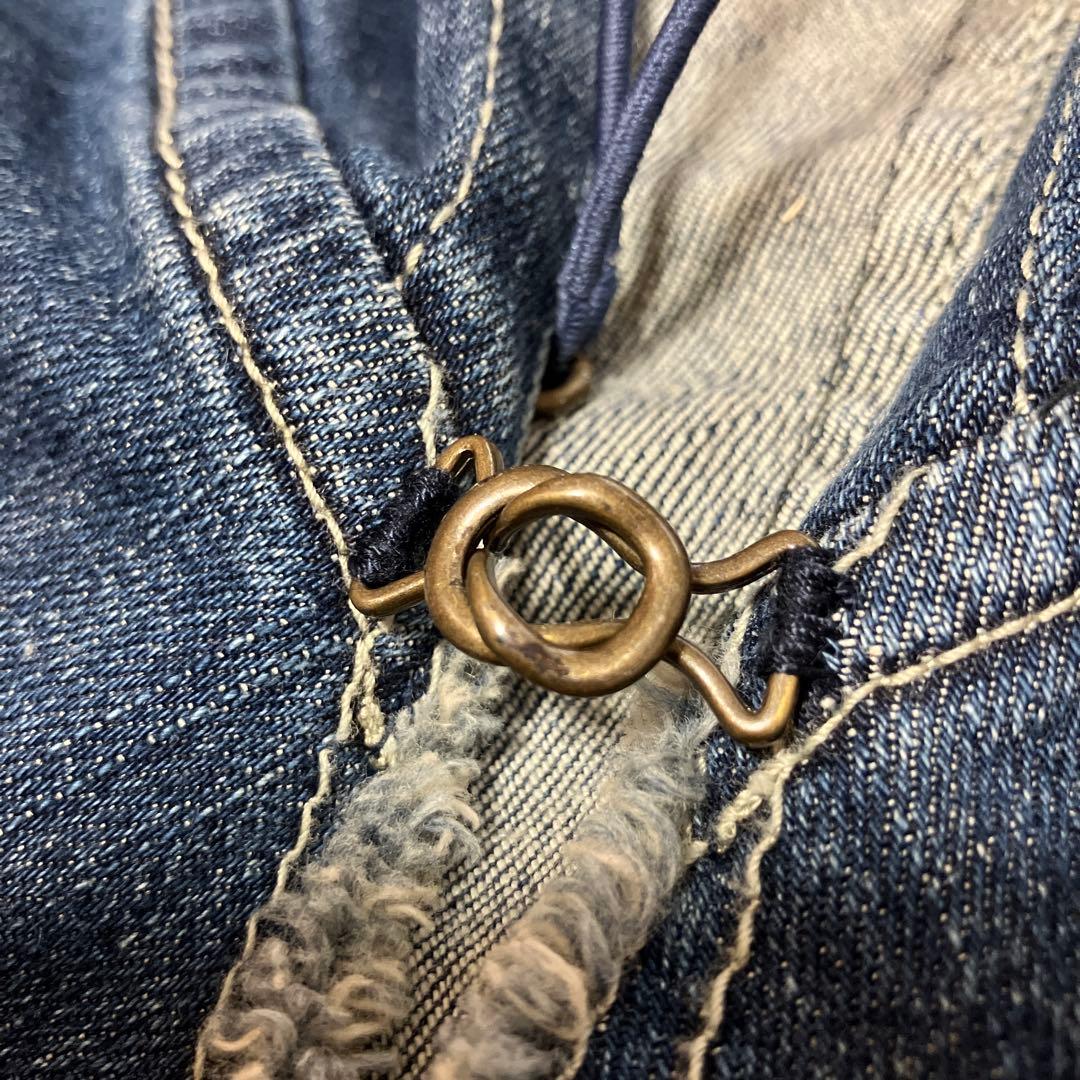 アルベロベロ　フード付きデニムジャケット