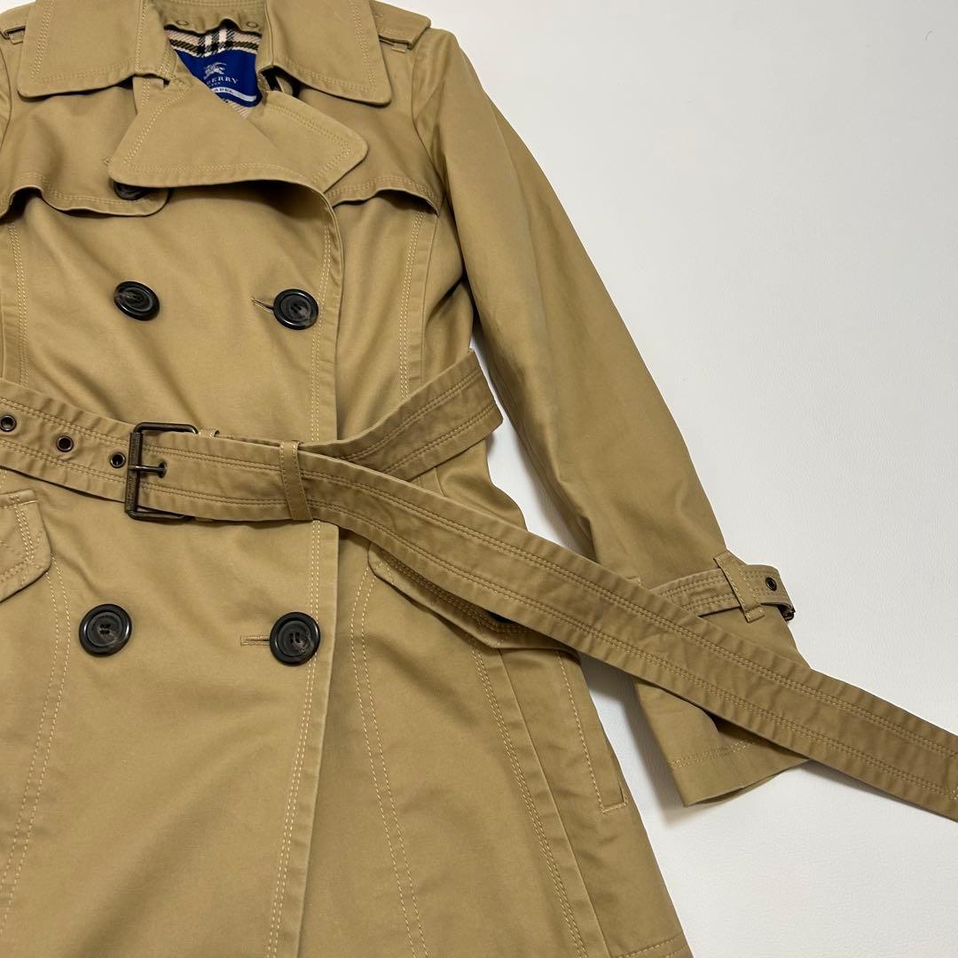 ✨美品 バーバリーブルーレーベル トレンチコート ライナー付 ベージュ