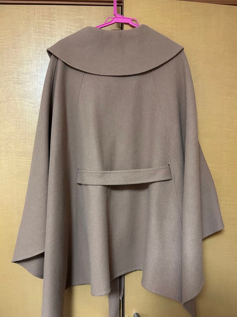 ジャケット・アウター L'Or laubeblanc Irregular hem Cape Coat