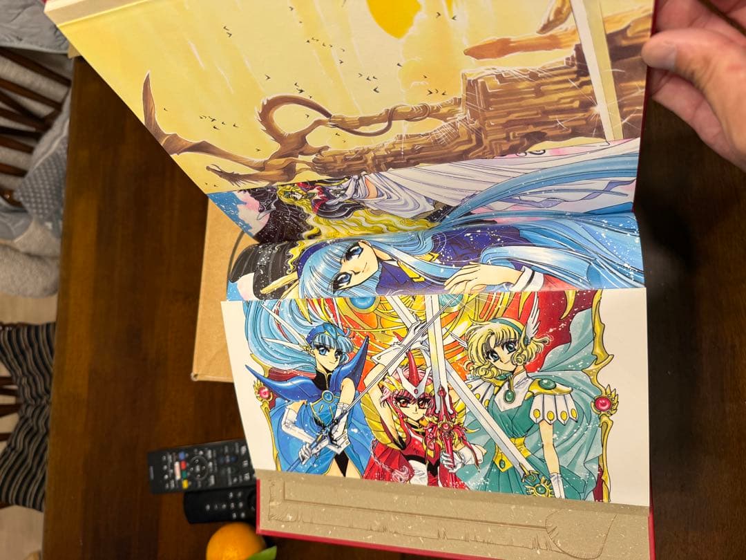 魔法騎士レイアース 原画集1＆2巻セット 美品 初版含む CLAMP 1995