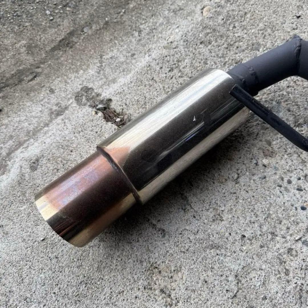 GR86 ZN8 ワンオフストレートマフラー　リアピ