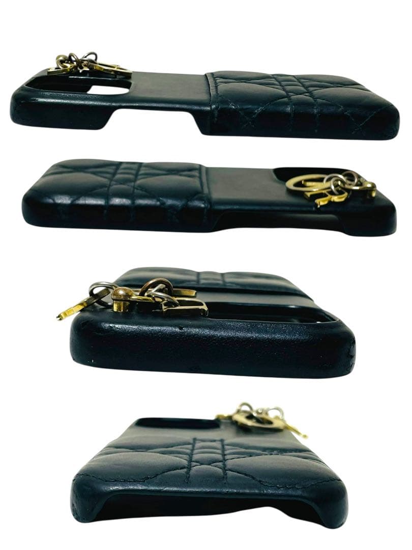 美品☆ディオール カナージュ スマホケース iPhone 11 黒