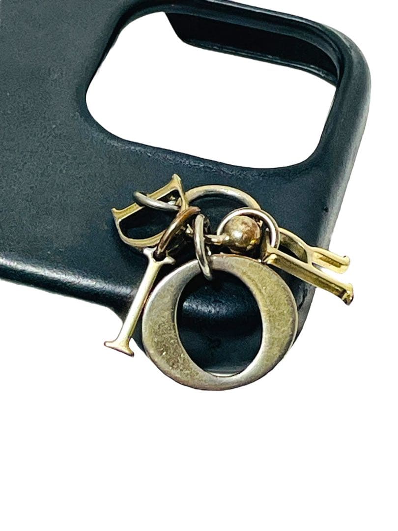 美品☆ディオール カナージュ スマホケース iPhone 11 黒