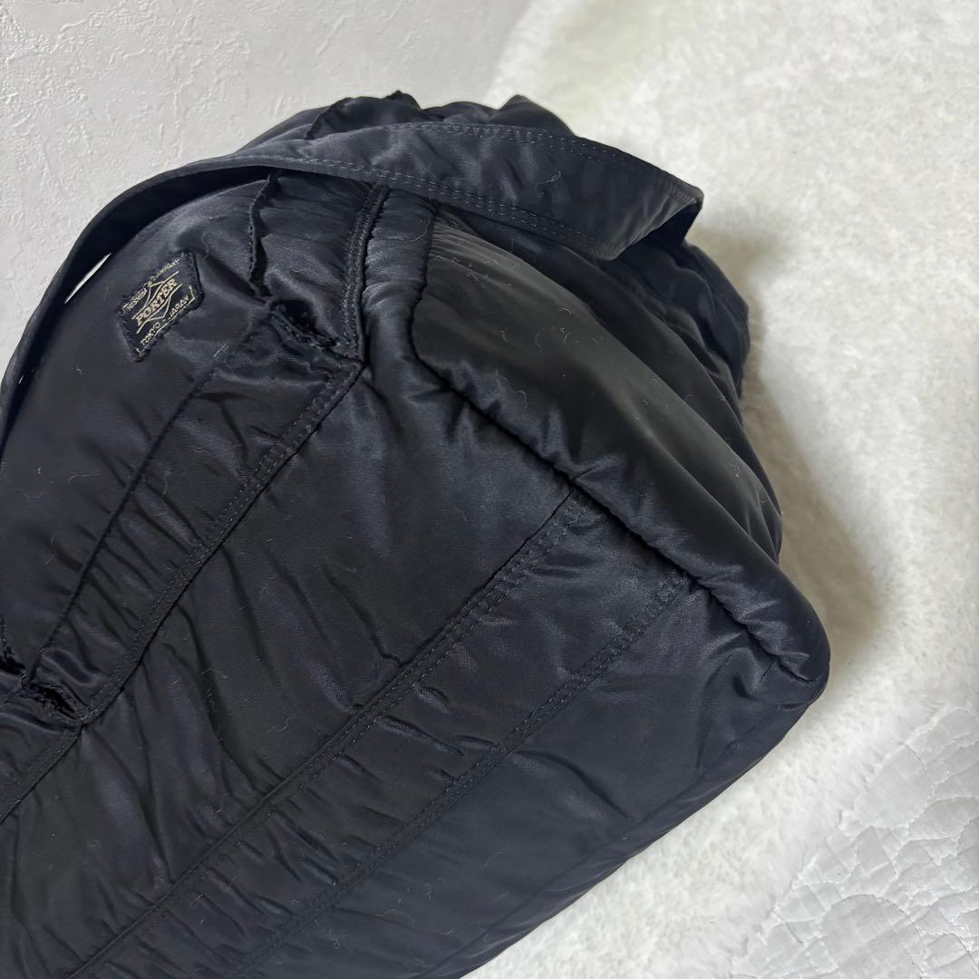 【希少 完売品】ポーター タンカー ボストン 2WAY 黒 ダッフルバッグ 旅行