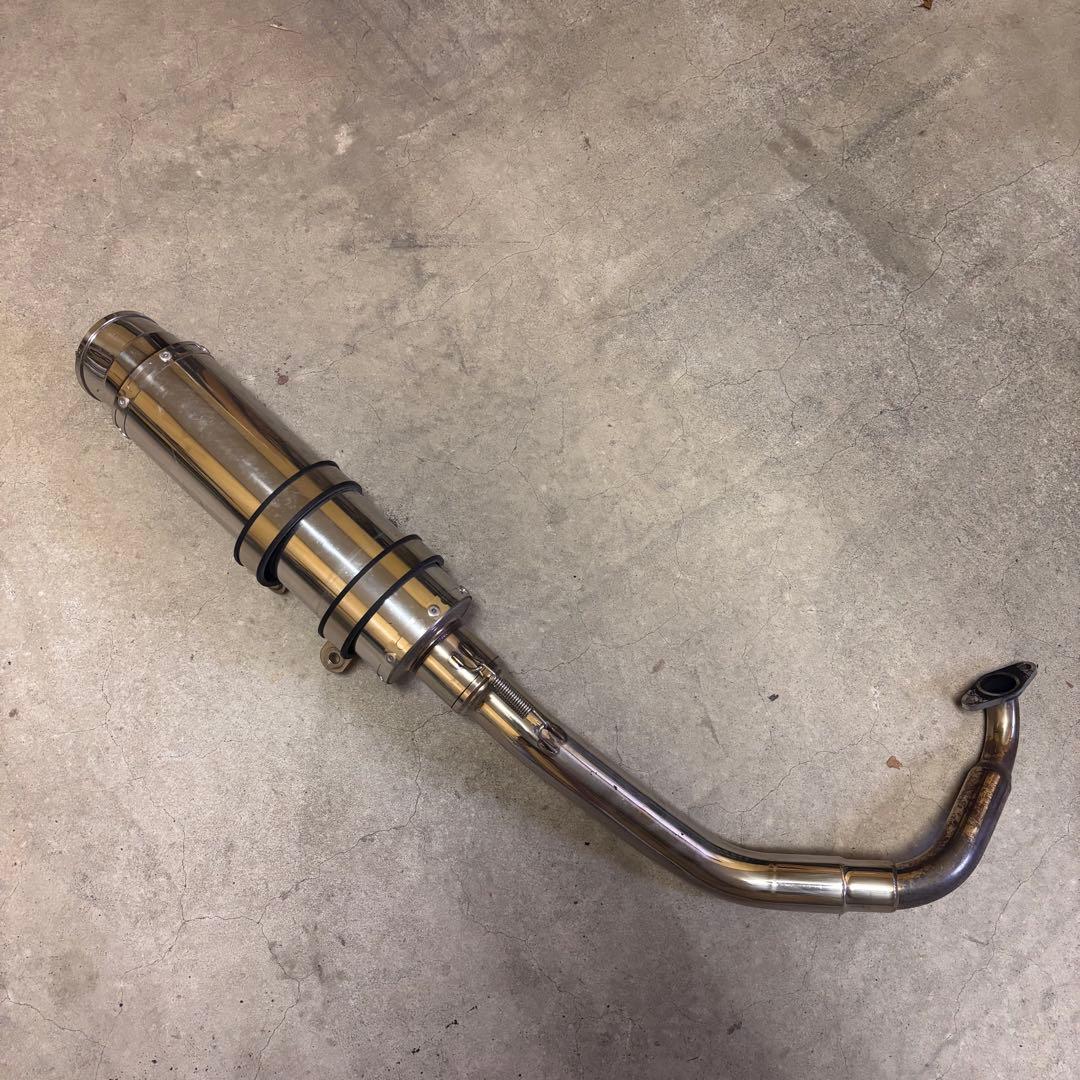 アドレスv125 ステンレスマフラー