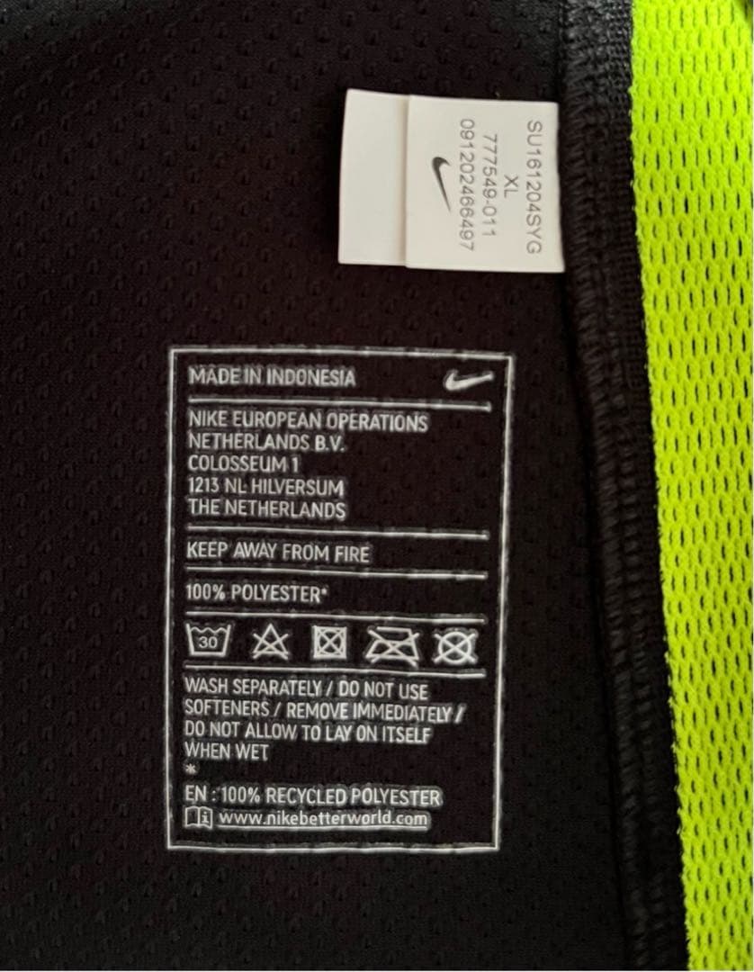 【新品・未使用・紙タグ付】マンチェスターシティ　選手支給ユニフォーム