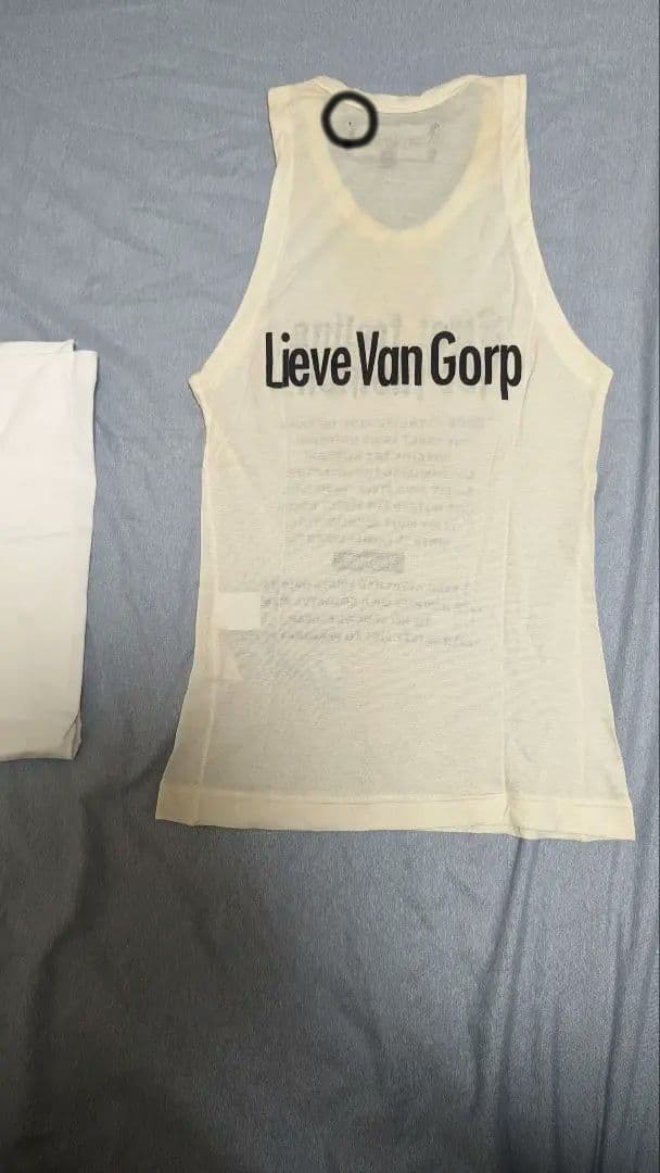 （洗濯前特価）Lieve Van Gorp　タンクトップ（試着のみ）