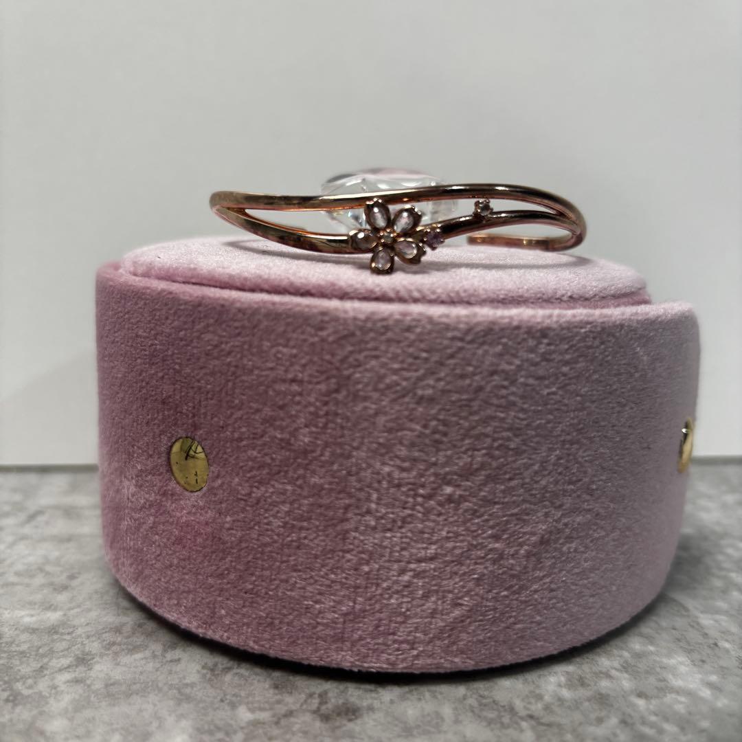 〈限定品〉4℃ SakuraCollection バングル PG ピンクゴールド