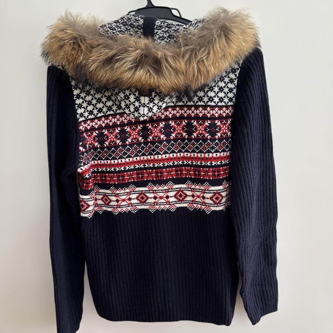 はるゆり様　BOGNERファー付き ニットパーカー