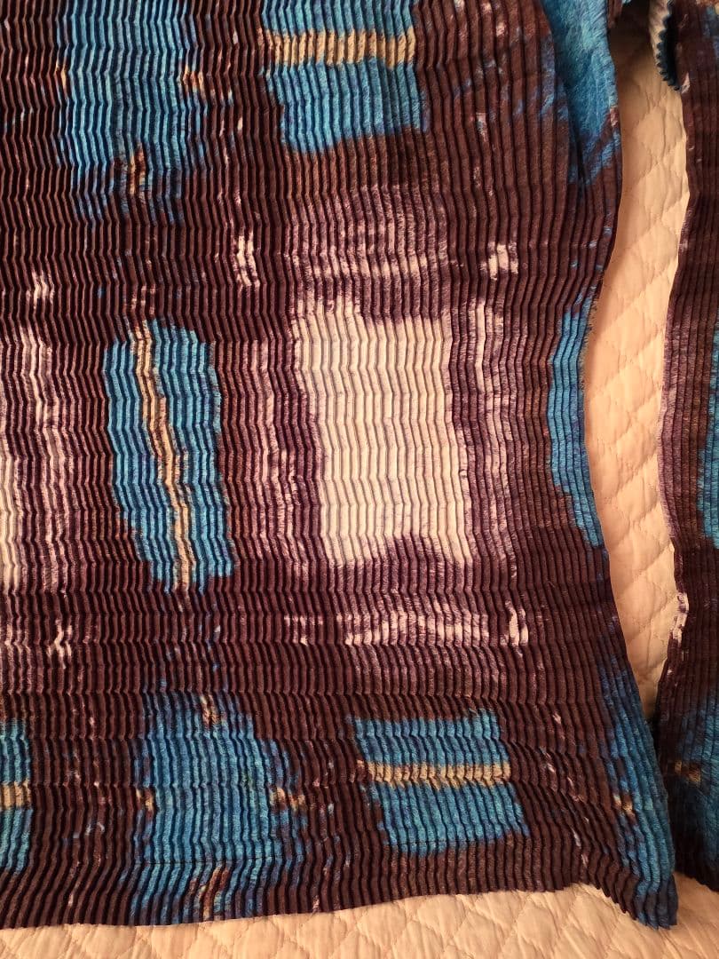 美品 M 2 イッセイミヤケ プリーツプリーズ カットソー