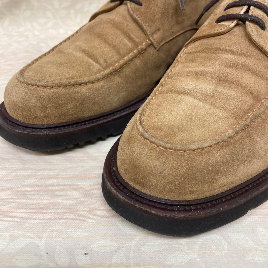 dunhill 茶スエードUチップ　8 1/2