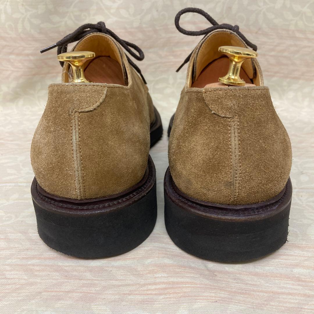 dunhill 茶スエードUチップ　8 1/2