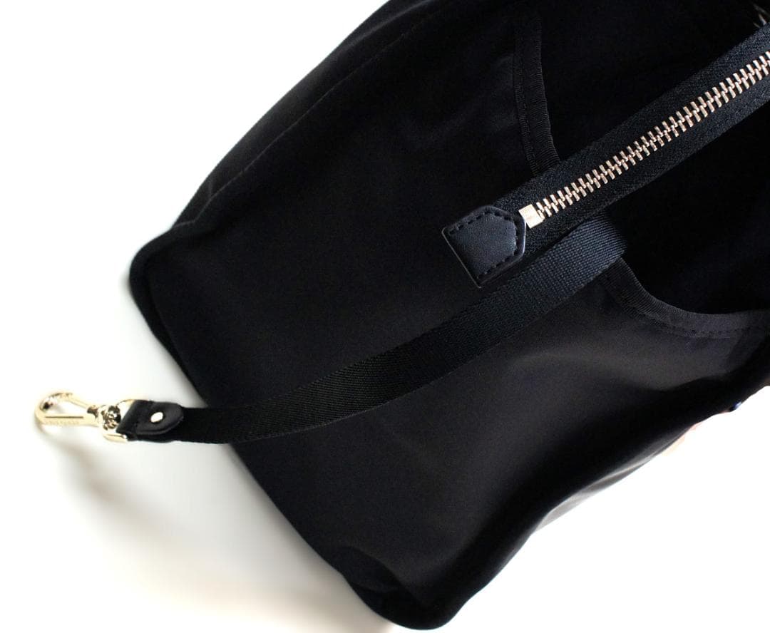 【美品】ケイトスペード トートバッグ マザーズバッグ トラベルバッグ ブラック