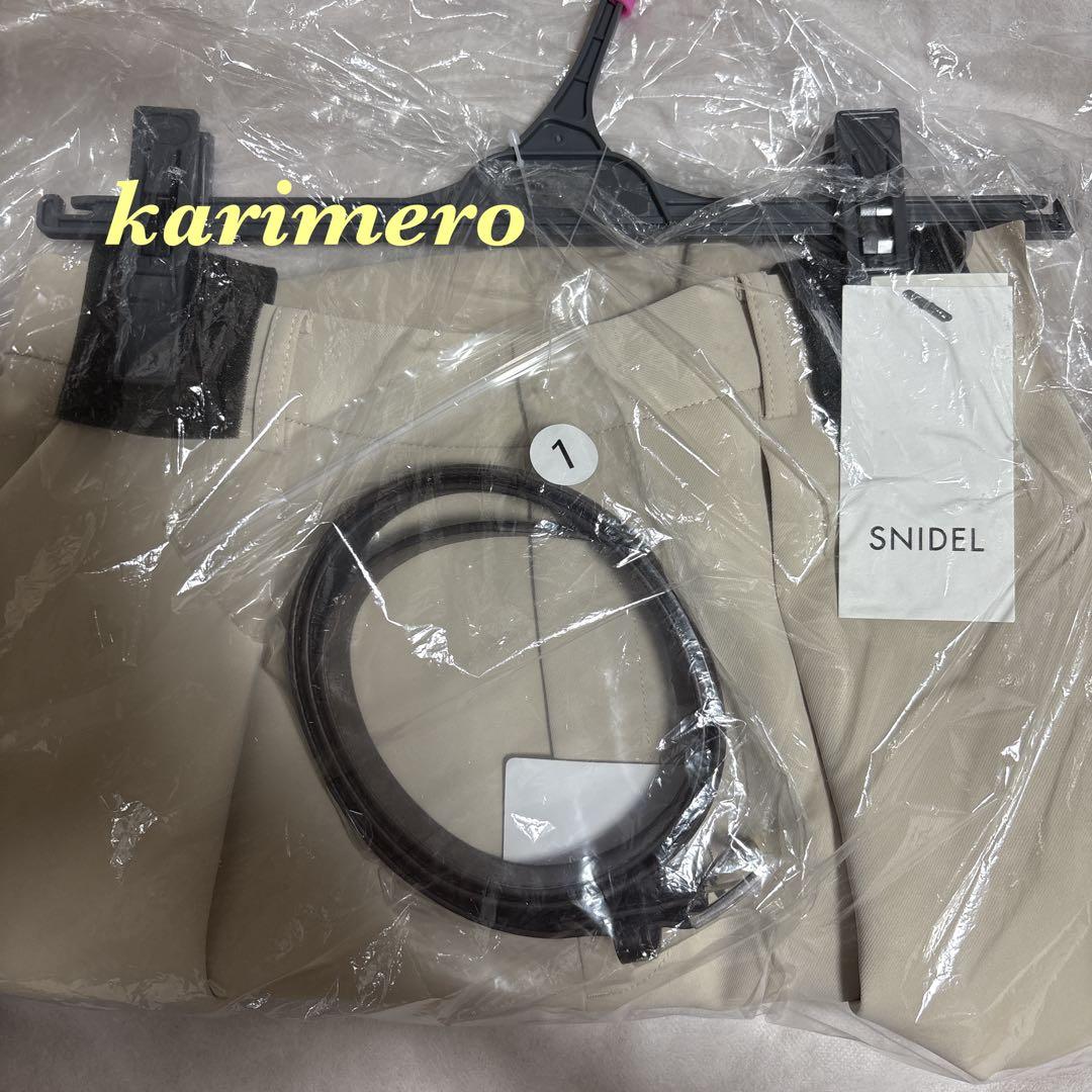 定価以下♥️完売色✨新作新品✨ SNIDEL スナイデル シンプルショートパンツ