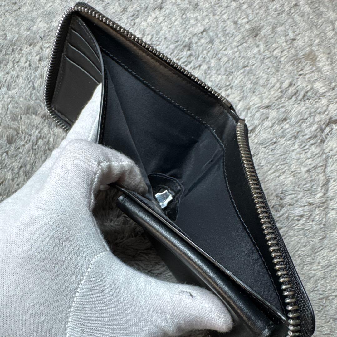 【現行】BURBERRY バーバリー 折り財布 ラウンドファスナー ノバチェック