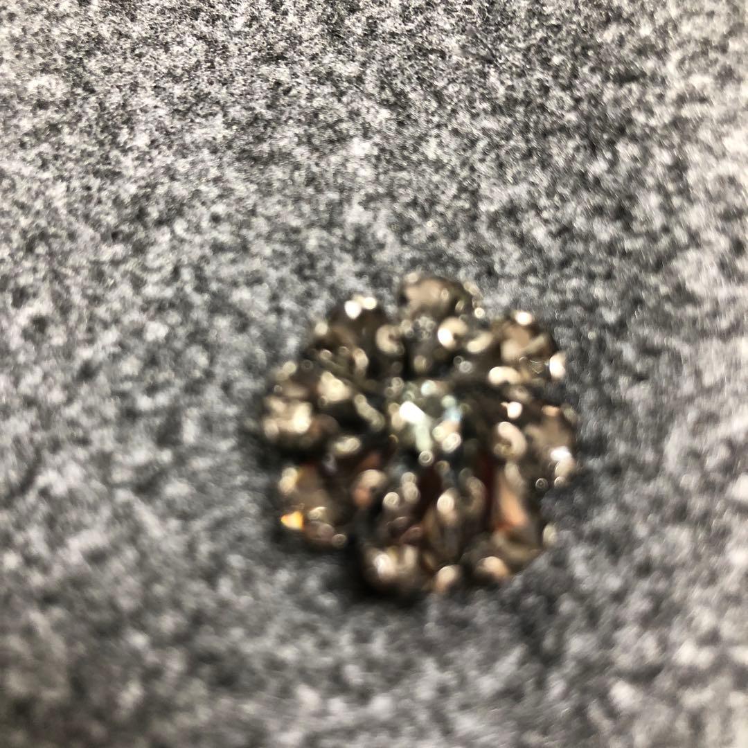 極美品❣️ビジューとポケットパールがポイント❣️ウールライクロングコート