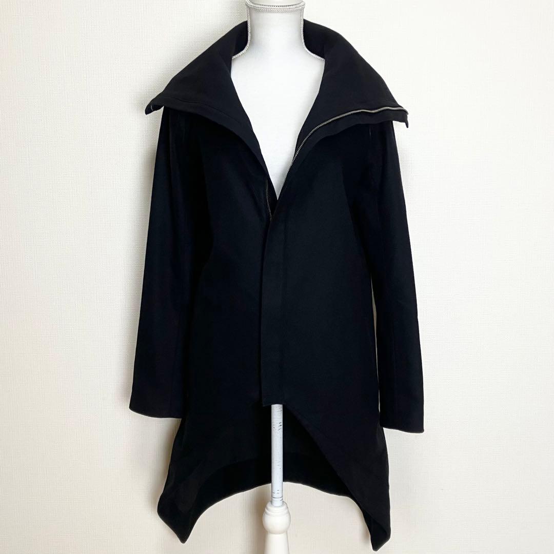 ドレスドアンドレスド　バックロング　フィッシュテールコート　サイズ3 ブラック