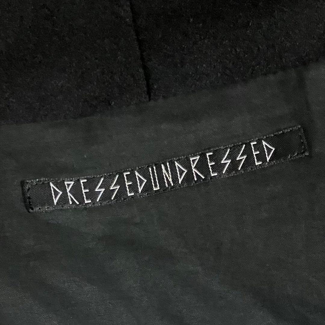 ドレスドアンドレスド　バックロング　フィッシュテールコート　サイズ3 ブラック