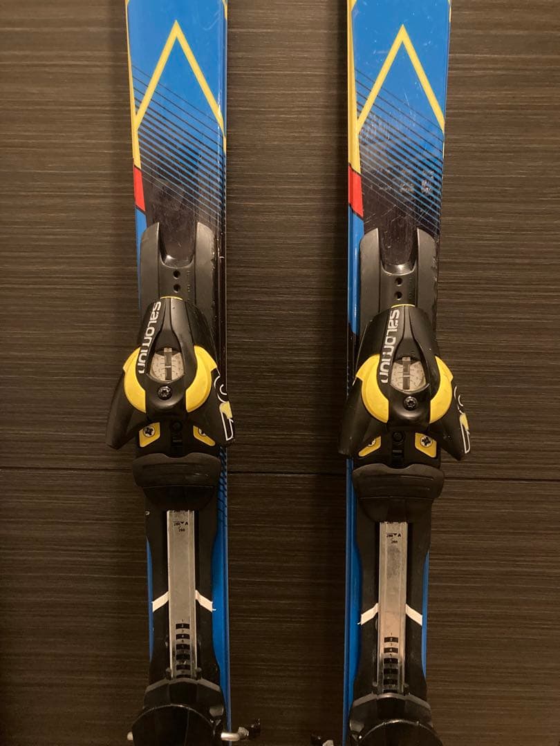 サロモン X-Race JR スキー板159cm ストック付き