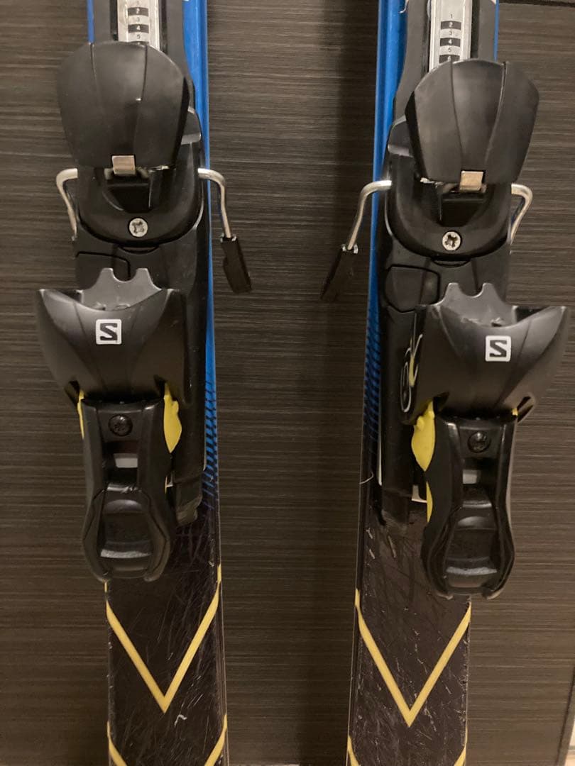 サロモン X-Race JR スキー板159cm ストック付き