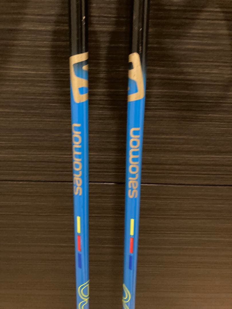 サロモン X-Race JR スキー板159cm ストック付き