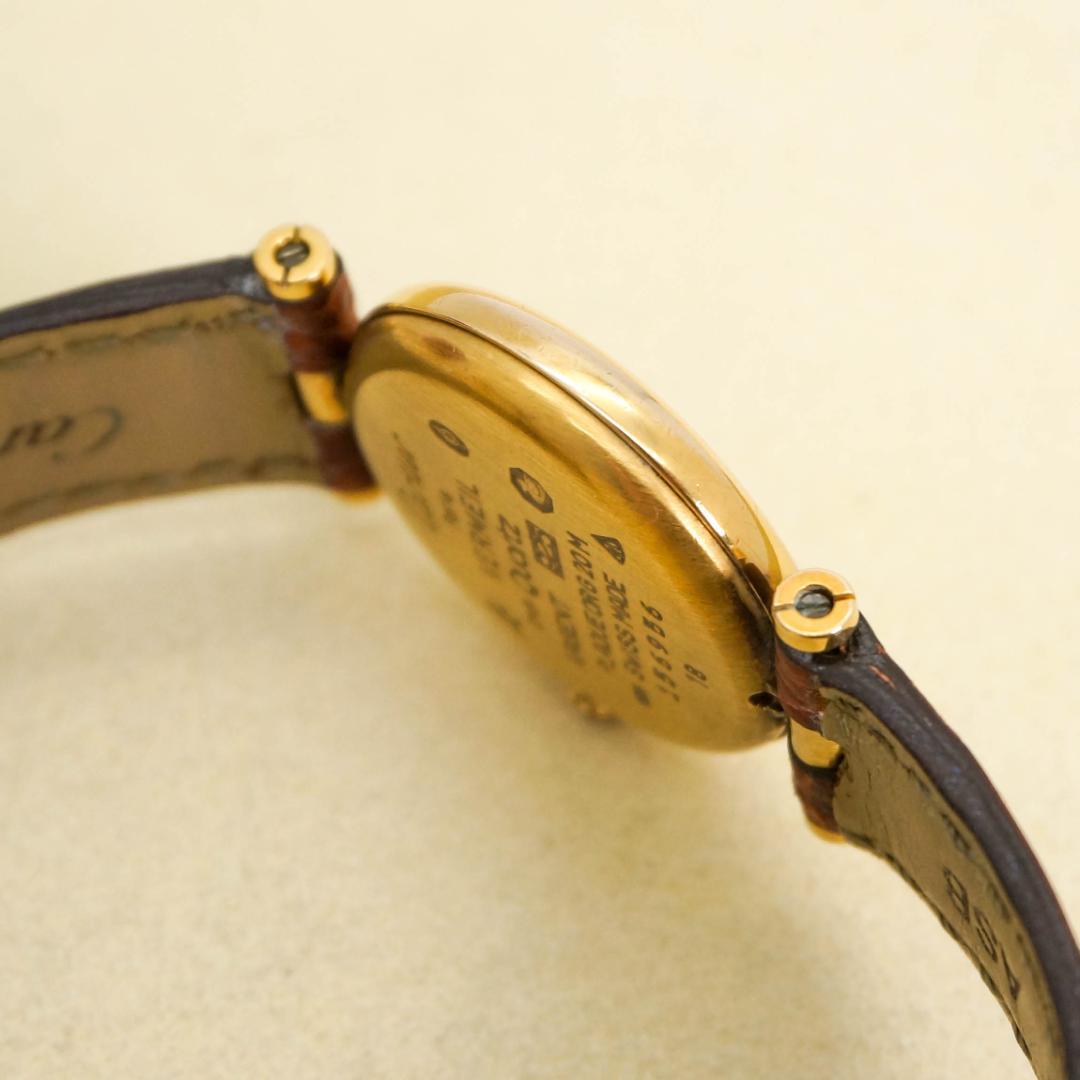 稼働 カルティエ ヴァンドーム 腕時計 ヴェルメイユ アンティーク 3035