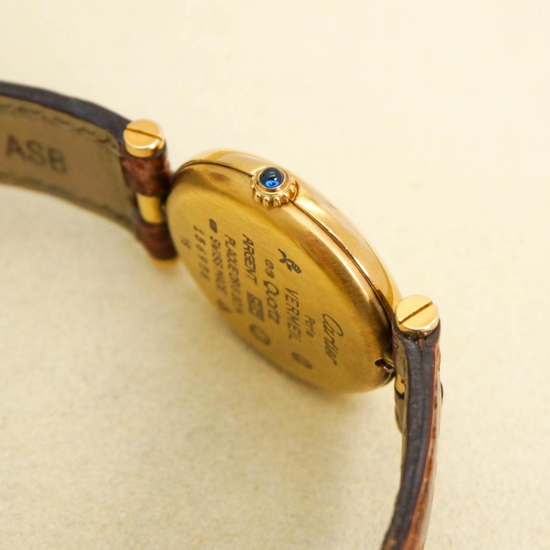 稼働 カルティエ ヴァンドーム 腕時計 ヴェルメイユ アンティーク 3035