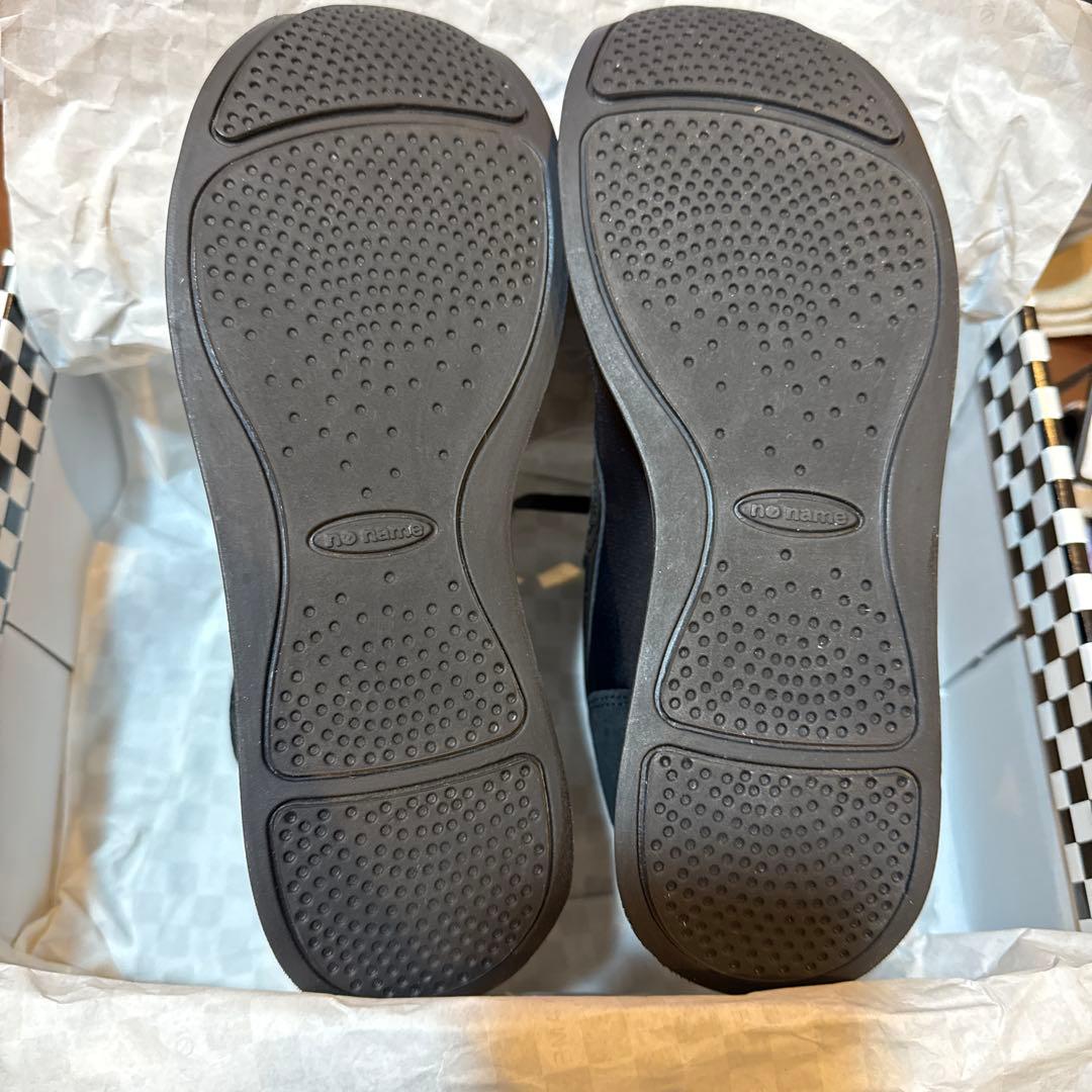 バラ色の雲SPEED JOGGER STK (37) ヒールスニーカー 黒