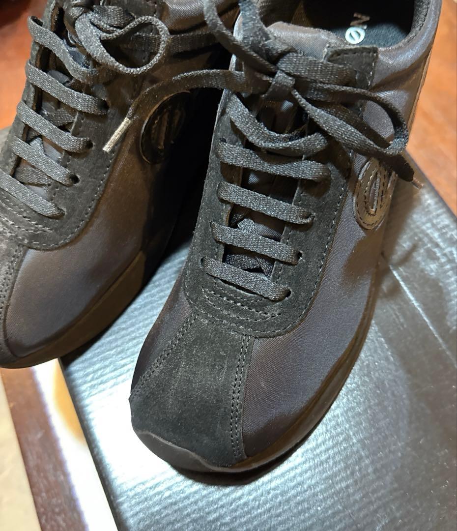 バラ色の雲SPEED JOGGER STK (37) ヒールスニーカー 黒