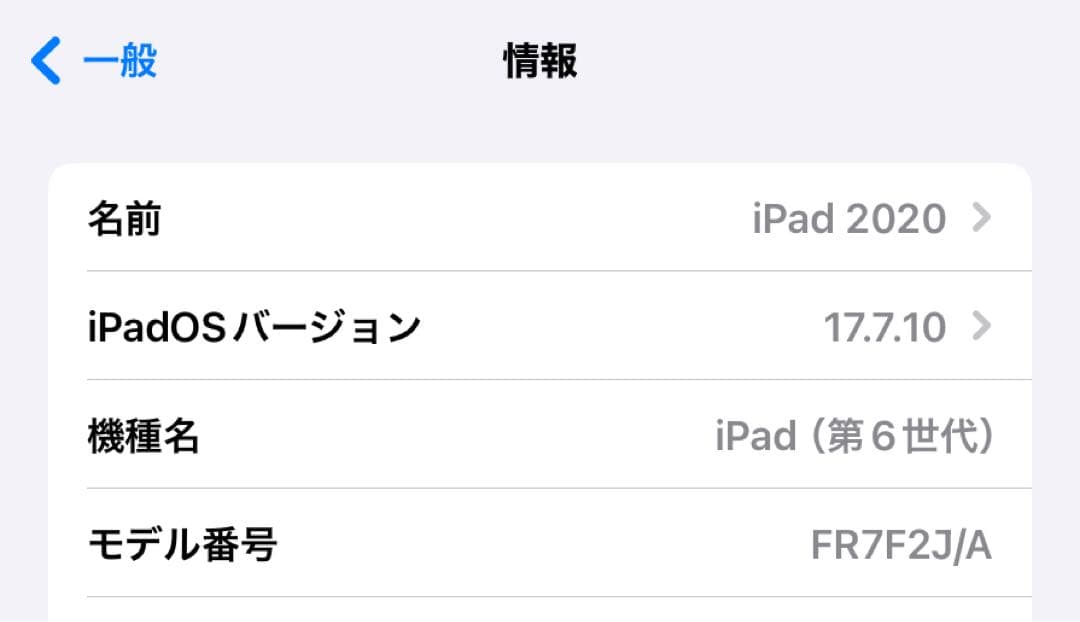 Apple iPad 第6世代 32GBシルバー 本体