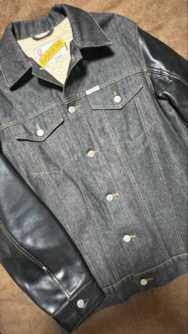 CoreFighterTropicalHell♠︎BlackDenimJacket