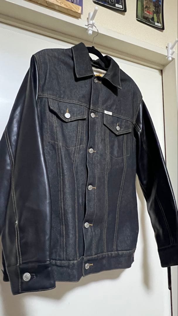 CoreFighterTropicalHell♠︎BlackDenimJacket