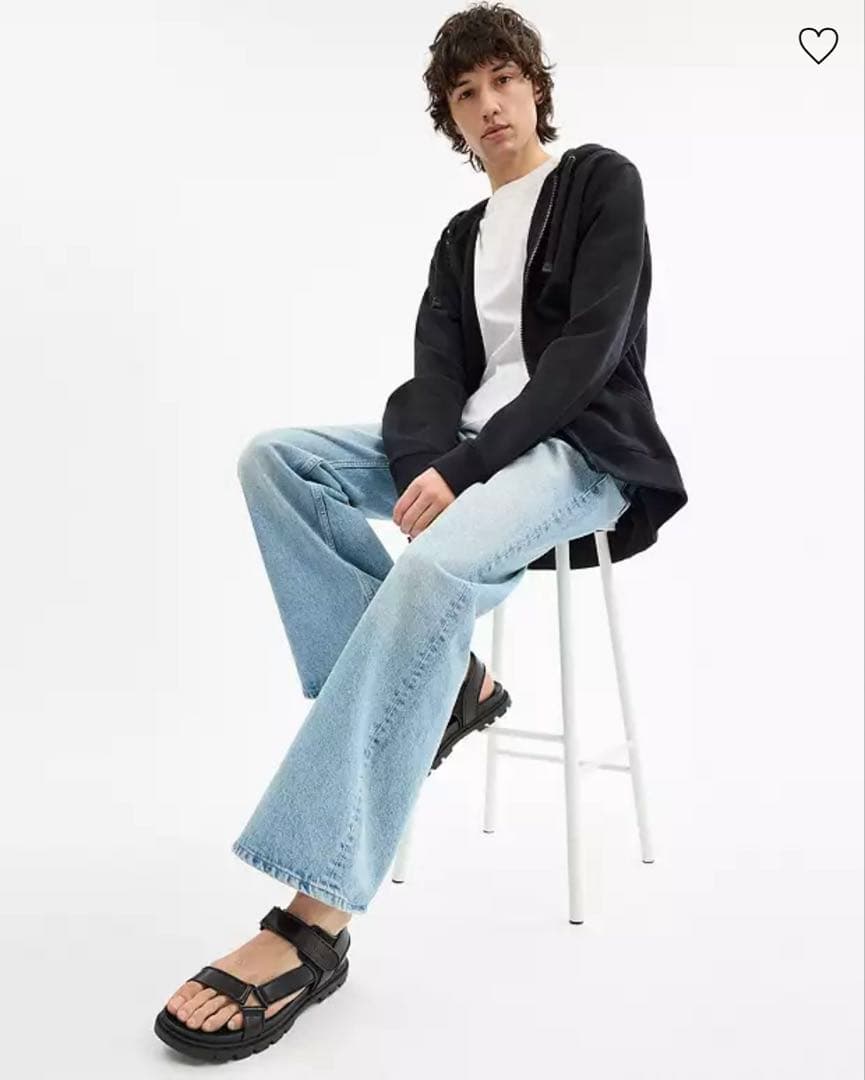 COACH プラットホームサンダル 27cm CAP67 BLK コーチ