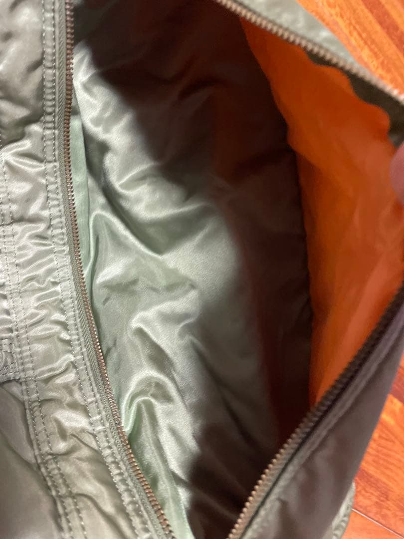 PORTER オリーブグリーン バッグ中古品30年位前の物