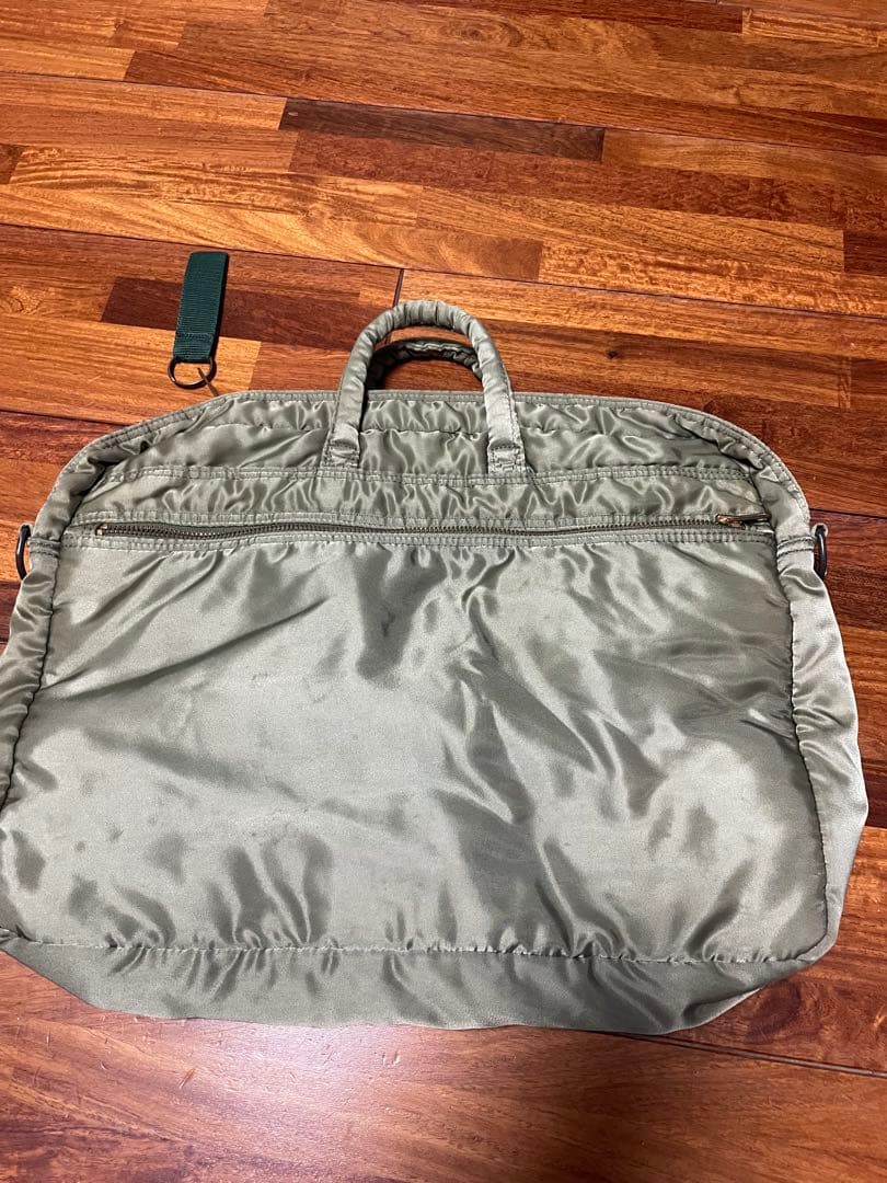 PORTER オリーブグリーン バッグ中古品30年位前の物