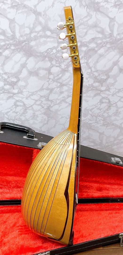 リブ胴　鈴木　マンドリン　M-80 ハードケース　SUZUKI