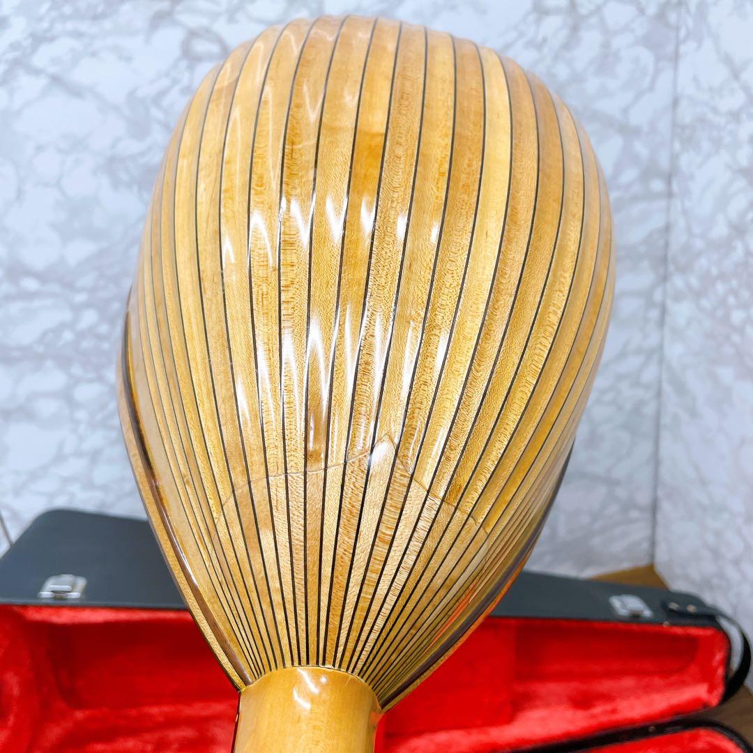 リブ胴　鈴木　マンドリン　M-80 ハードケース　SUZUKI