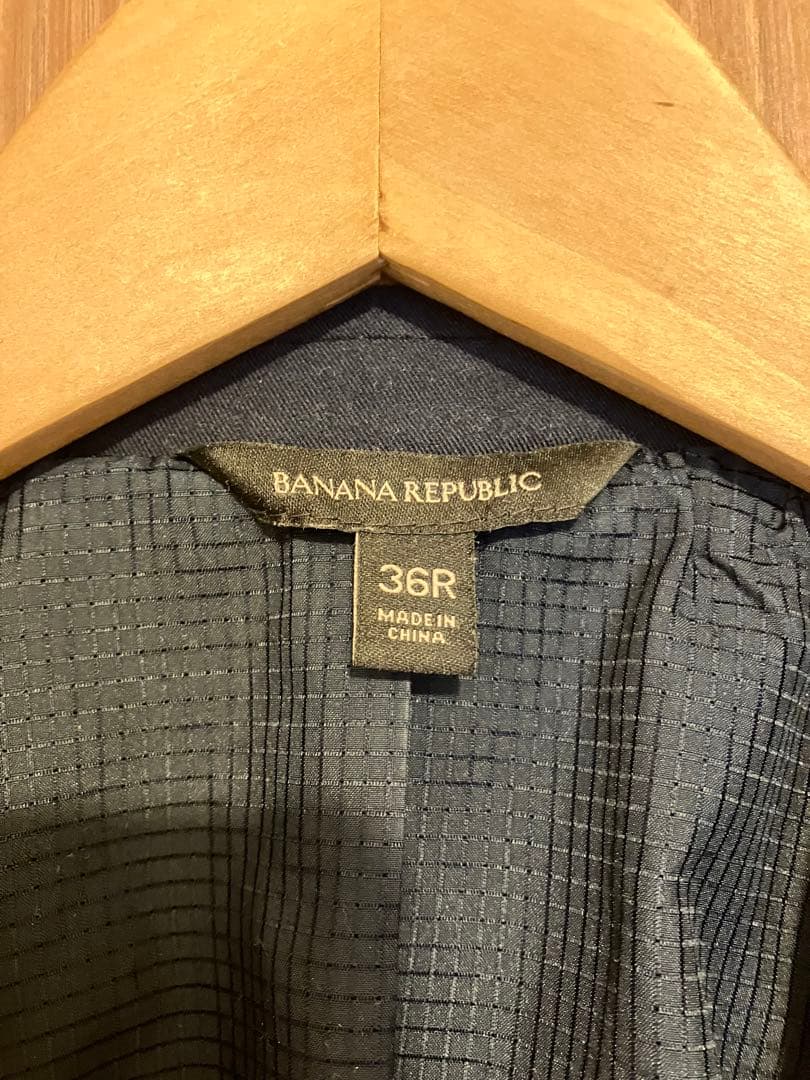 Banana Republic ソロテックス ネイビー スーツセットアップ M
