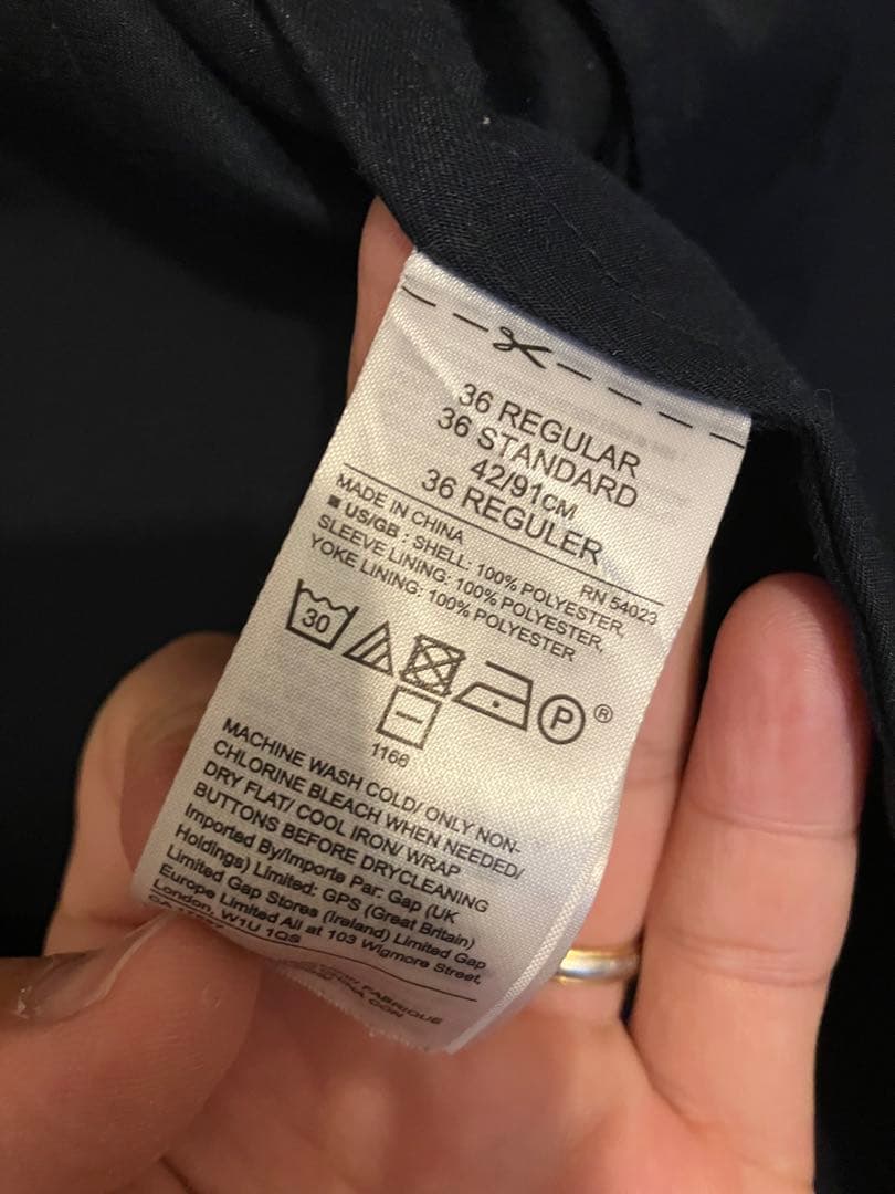 Banana Republic ソロテックス ネイビー スーツセットアップ M