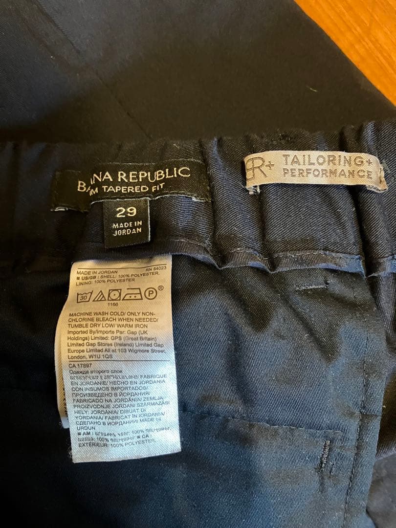 Banana Republic ソロテックス ネイビー スーツセットアップ M