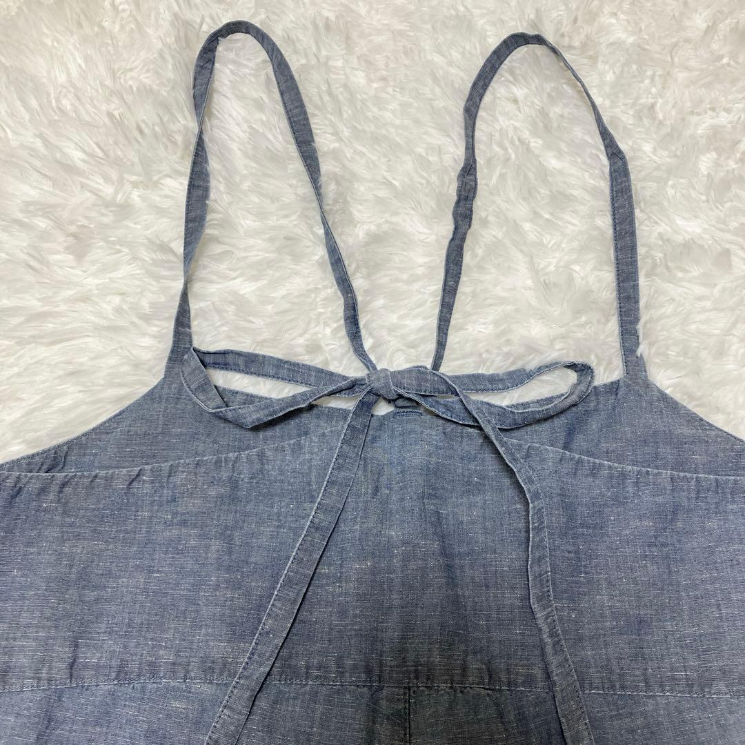 極美品✨nest robe |UpcycleLino ダンガリーサロペット